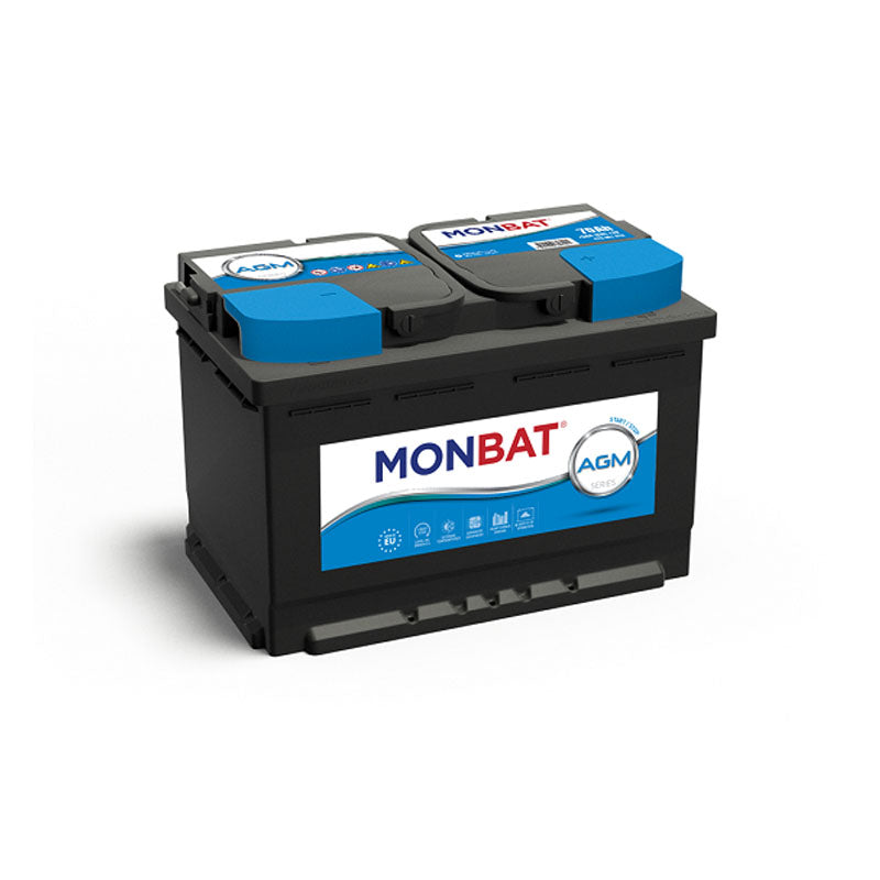 AKUMULATOR 12V 70AH D+ AGM START-STOP MONBAT - Auto Misel