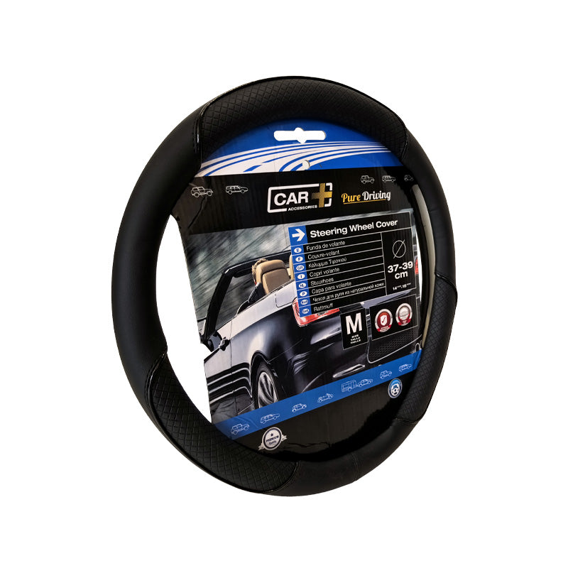 OBLOGA VOLANA AURORA CRNA LINIJA 37-39CM - Auto Misel