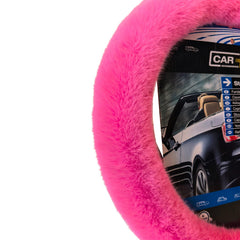 OBLOGA VOLANA PLIŠ ROZE 37-39CM - Auto Misel