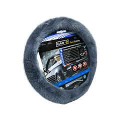 OBLOGA VOLANA PLIŠ SIVA 37-39CM - Auto Misel