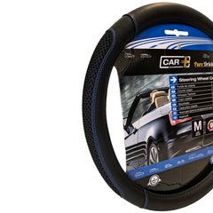 OBLOGA VOLANA PULSE CRNA - PLAVI KONAC 37-39CM - Auto Misel