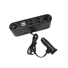 RAZDELNIK ZA UPALJAČ SA 4 ULAZA I 2 USB - Auto Misel