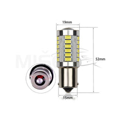 SIJALICE LED P21/5W 1157/BAY15D 5730 33SMD 12/24V PAR - Auto Misel