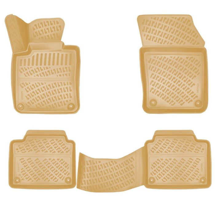 PATOSNICE KADICE 3D VOLVO S90 (2016-) BEŽ R LINE - Auto Misel