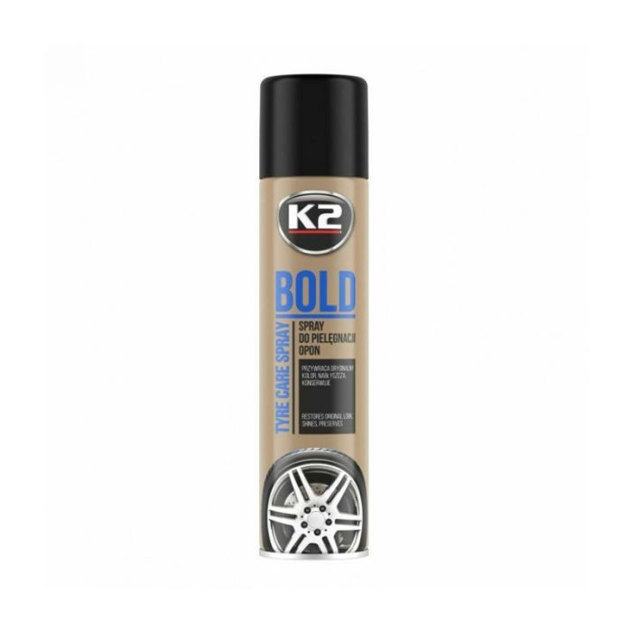 K2 BOLD SPREJ ZA ODRŽAVANJE GUMA 600ML - Auto Misel