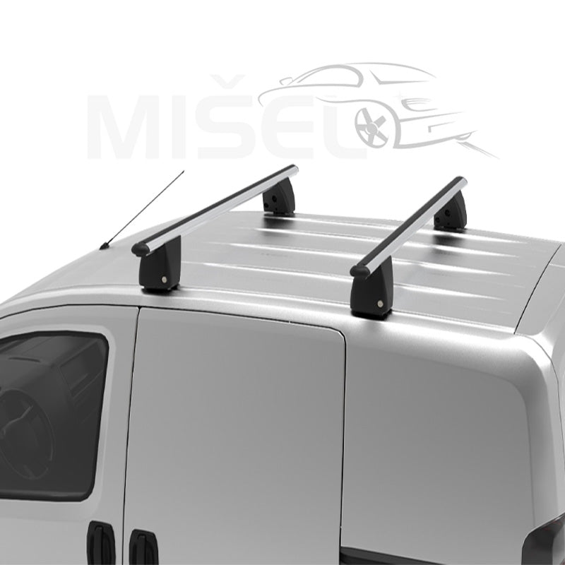 KROVNI NOSAČI FIAT DOBLO (2010-), ALU, 2 ŠIPKE - EVEREST M - Auto Misel