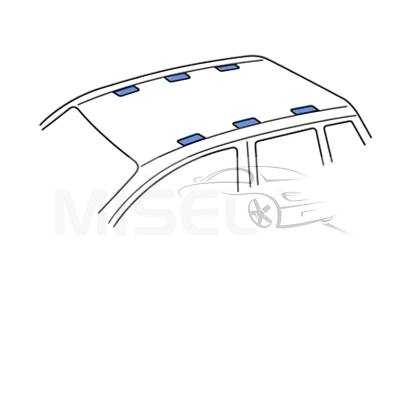 KROVNI NOSAČI FORD TOURNEO CUSTOM (2012-), ALU, 3 ŠIPKE - EVEREST XL - Auto Misel