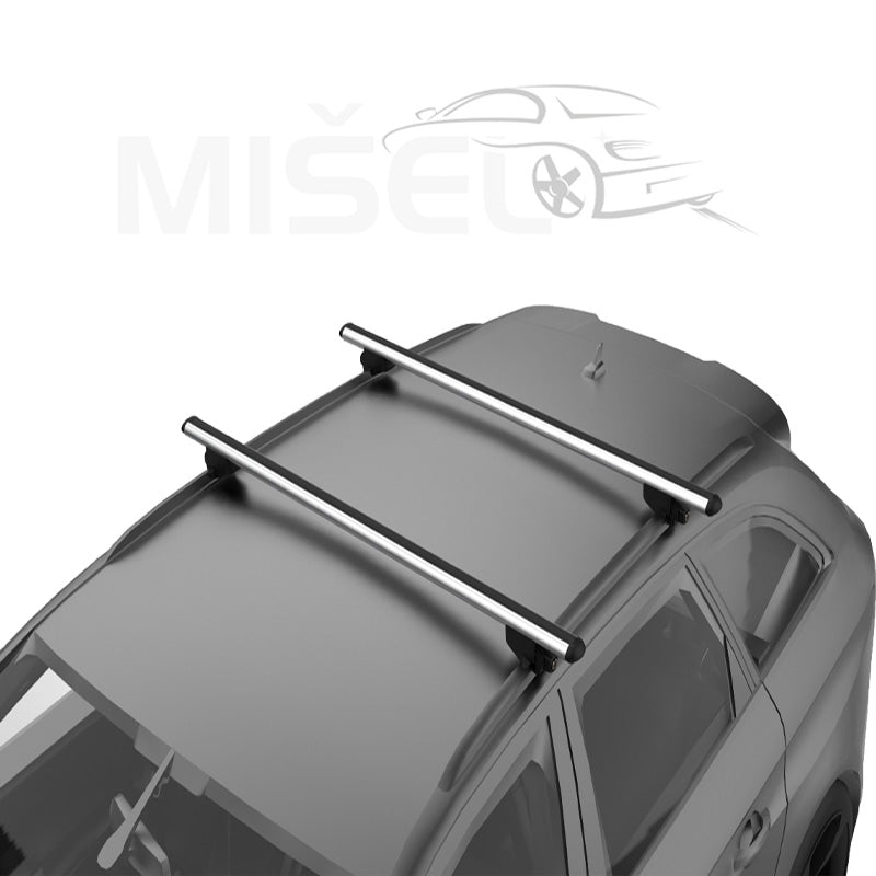 KROVNI NOSAČI MERCEDES C W205 KARAVAN (2014-), ALU, INTEGRISANE ŠINE - VENERA M - Auto Misel