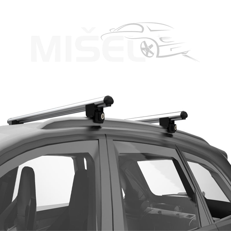 KROVNI NOSAČI MERCEDES C W205 KARAVAN (2014-), ALU, INTEGRISANE ŠINE - VENERA M - Auto Misel
