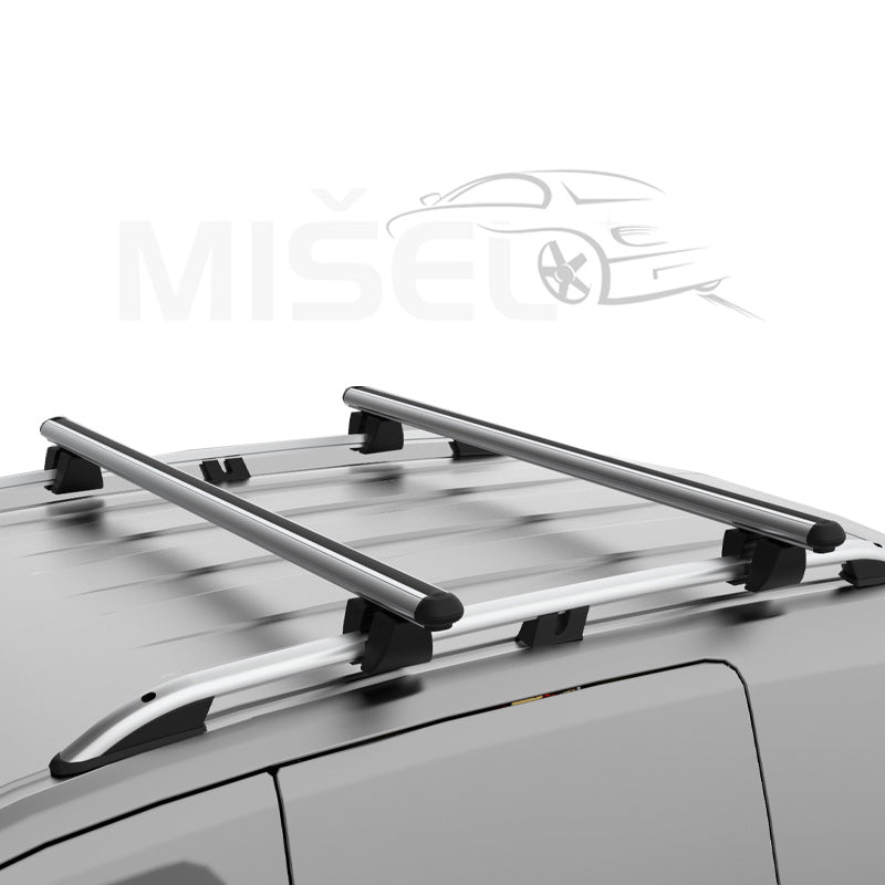 KROVNI NOSAČI PEŽO 308 KARAVAN (2008-2013), ALU, ODVOJENE ŠINE - VORTEX M - Auto Misel