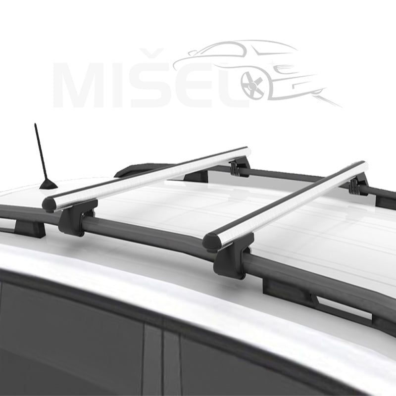 KROVNI NOSAČI VW CADDY (2003-2010), ALU, ODVOJENE ŠINE - ALPINA M - Auto Misel