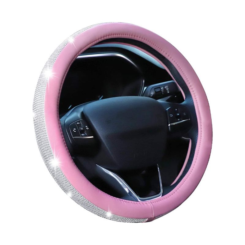 OBLOGA VOLANA DIAMOND ROZE SA CIRKONIMA 37-39CM - Auto Misel