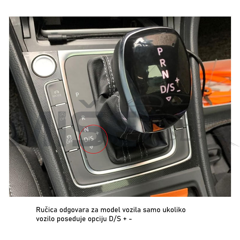 RUČICA MENJAČA VW GOLF 7 DSG AUTOMATIK LED - Auto Misel