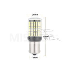 SIJALICE LED P21W 1156/BA15S 3014 144SMD 12/24 PAR - Auto Misel