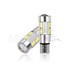 SIJALICE LED T10 5630 10SMD LENS CANBUS 12V 2KOM - Auto Misel