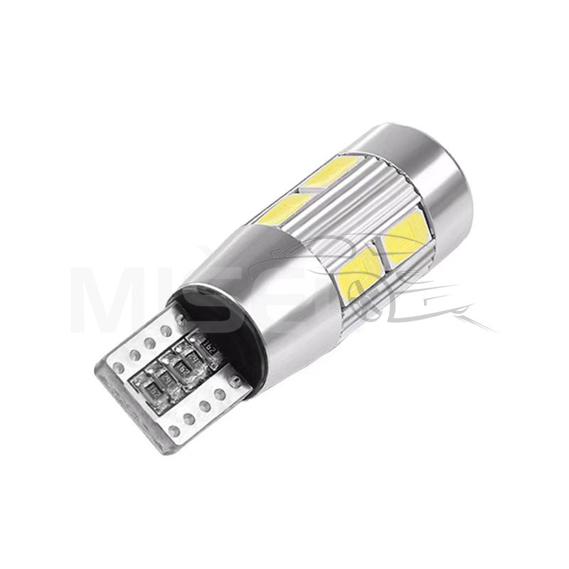 SIJALICE LED T10 5630 10SMD LENS CANBUS 12V 2KOM - Auto Misel