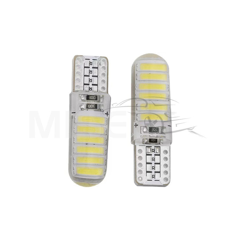 SIJALICE LED T10 7014 12SMD SILIKON 12V 2KOM - Auto Misel