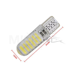 SIJALICE LED T10 7014 12SMD SILIKON 12V 2KOM - Auto Misel