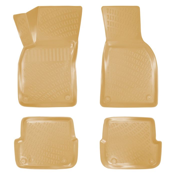 PATOSNICE KADICE 3D AUDI A6 C6 (2006-2011) BEŽ R LINE - Auto Misel