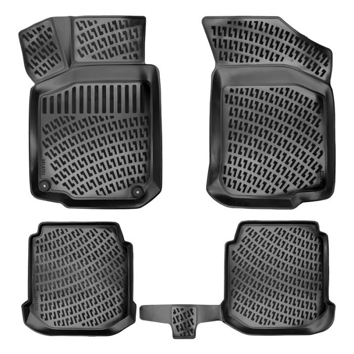 PATOSNICE KADICE 3D VW GOLF 4 (1997-2003) CRNE R LINE - Auto Misel